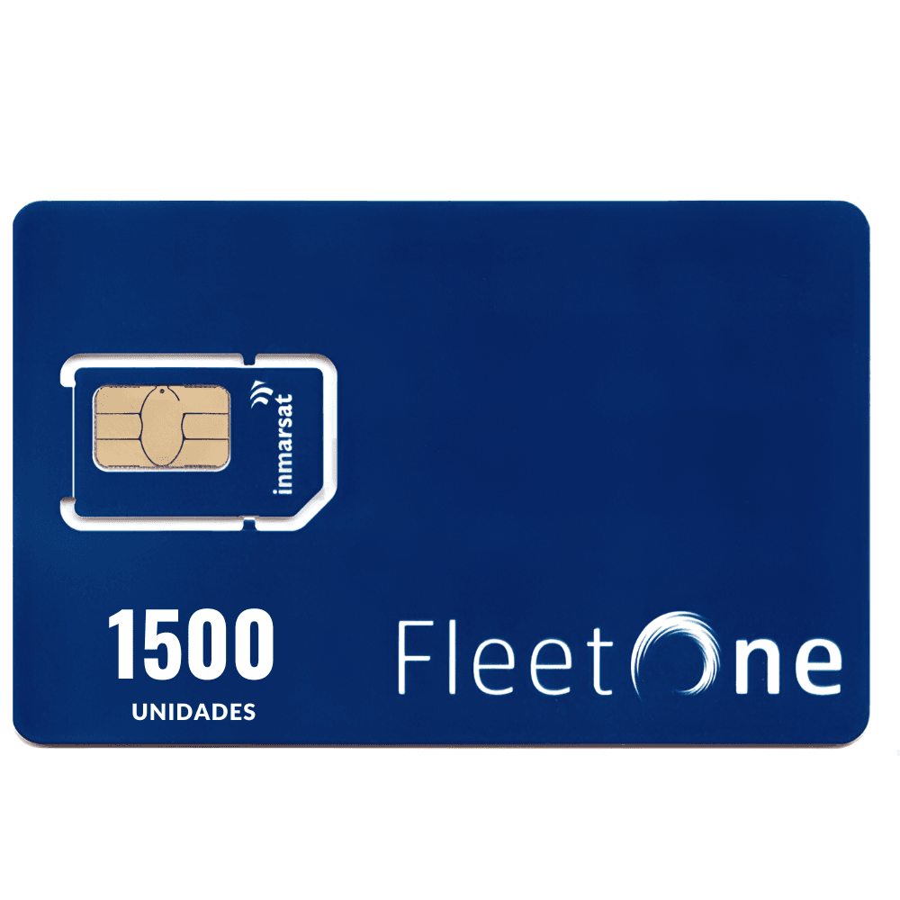 Recarga Prepago Inmarsat FleetOne Plan Global 1500 Unidades