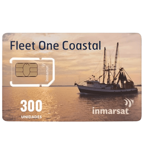 Recarga Prepago Inmarsat  FleetOne Plan Costa 300 Unidades