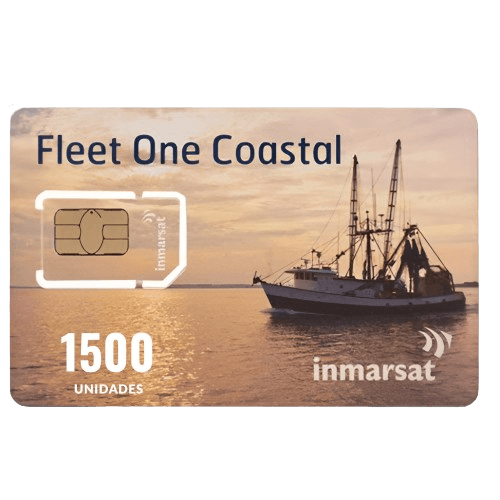 Recarga Prepago Inmarsat  FleetOne Plan Costa 1500 Unidades