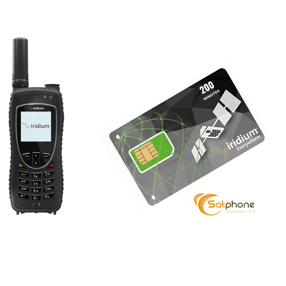 Teléfono Satelital iridium 9575 Extreme + Recarga 200 Minutos