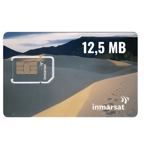 Recarga Prepago Inmarsat BGAN 12,5 MB