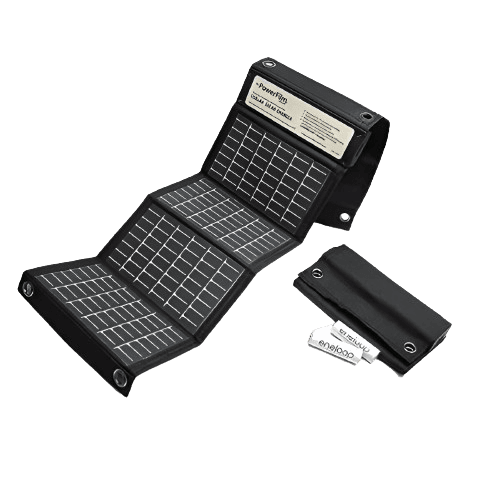 Panel solar flexible y plegable PowerFilm USB+AA