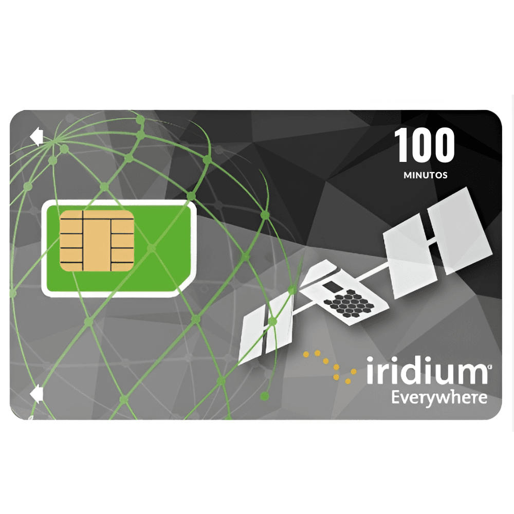 Recarga Teléfono Satelital Iridium 100 Minutos.