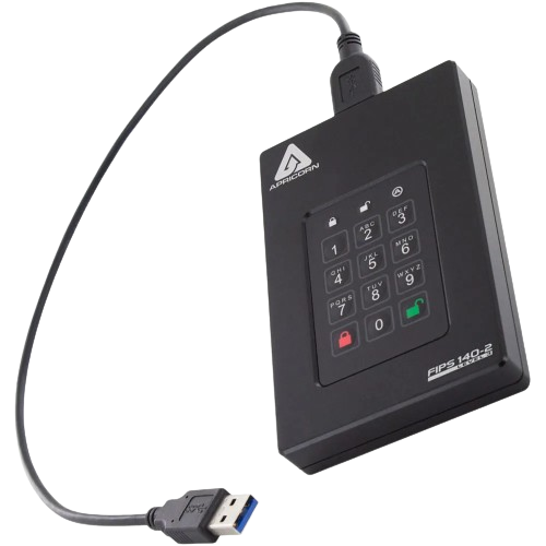 DISCO DURO DE ENCRIPTACION 2TB APRICORN