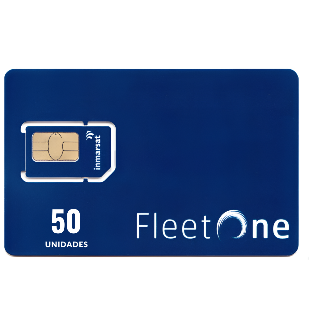Recarga Prepago Inmarsat FleetOne Plan Global 50 Unidades