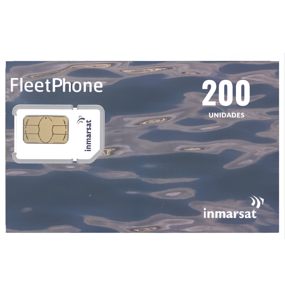 Recarga de 200 Unidades - Prepago Inmarsat Fleetphone