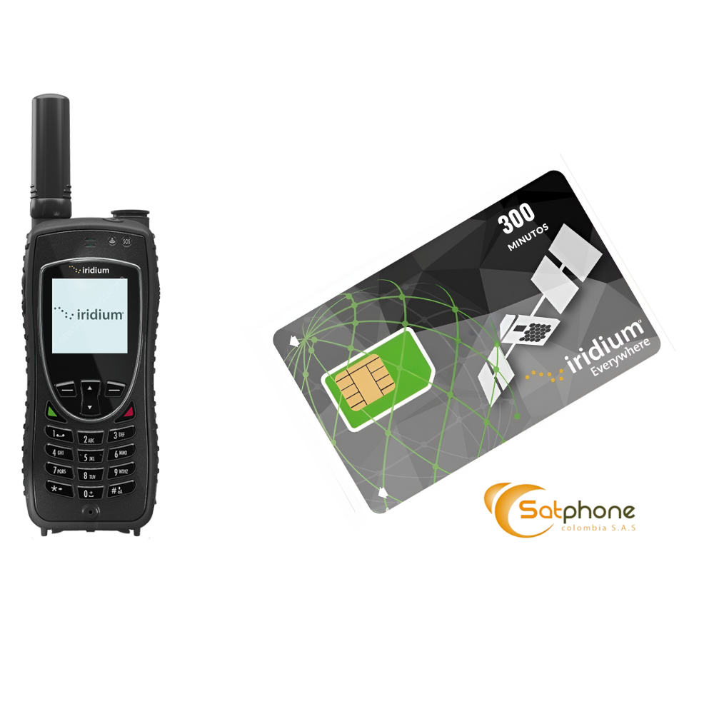 Telefono  Satelital  iridium 9575 Extreme + Recarga 300 Minutos