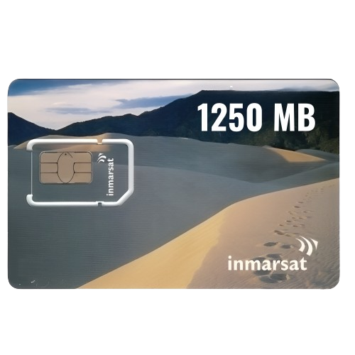 Recarga Prepago Inmarsat BGAN 1250 MB