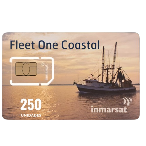 Recarga Prepago Inmarsat FleetOne Plan Costa 250 Unidades