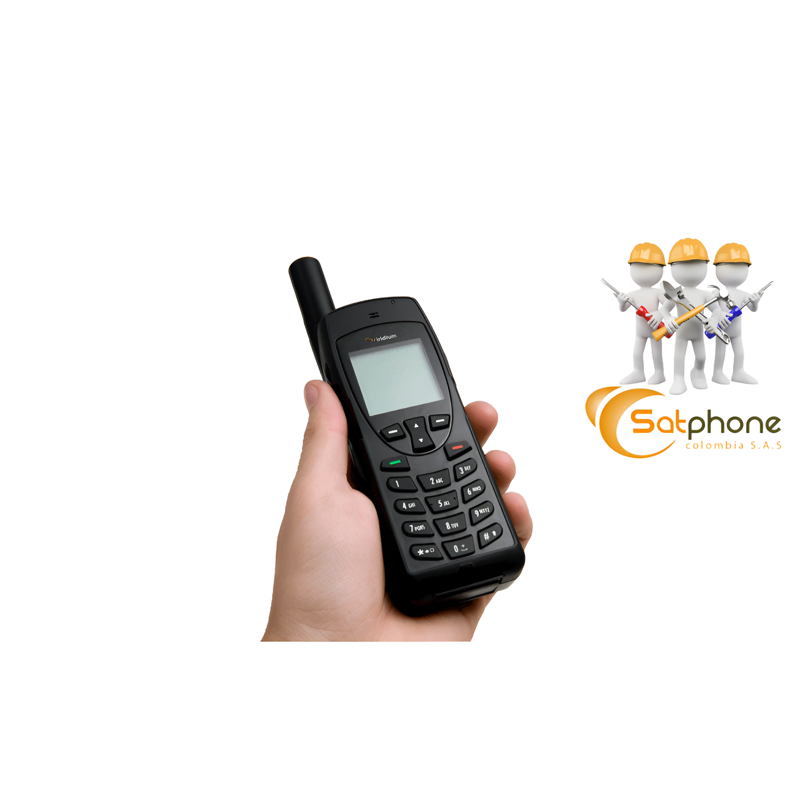 Mantenimiento de telefono Iridium 9555